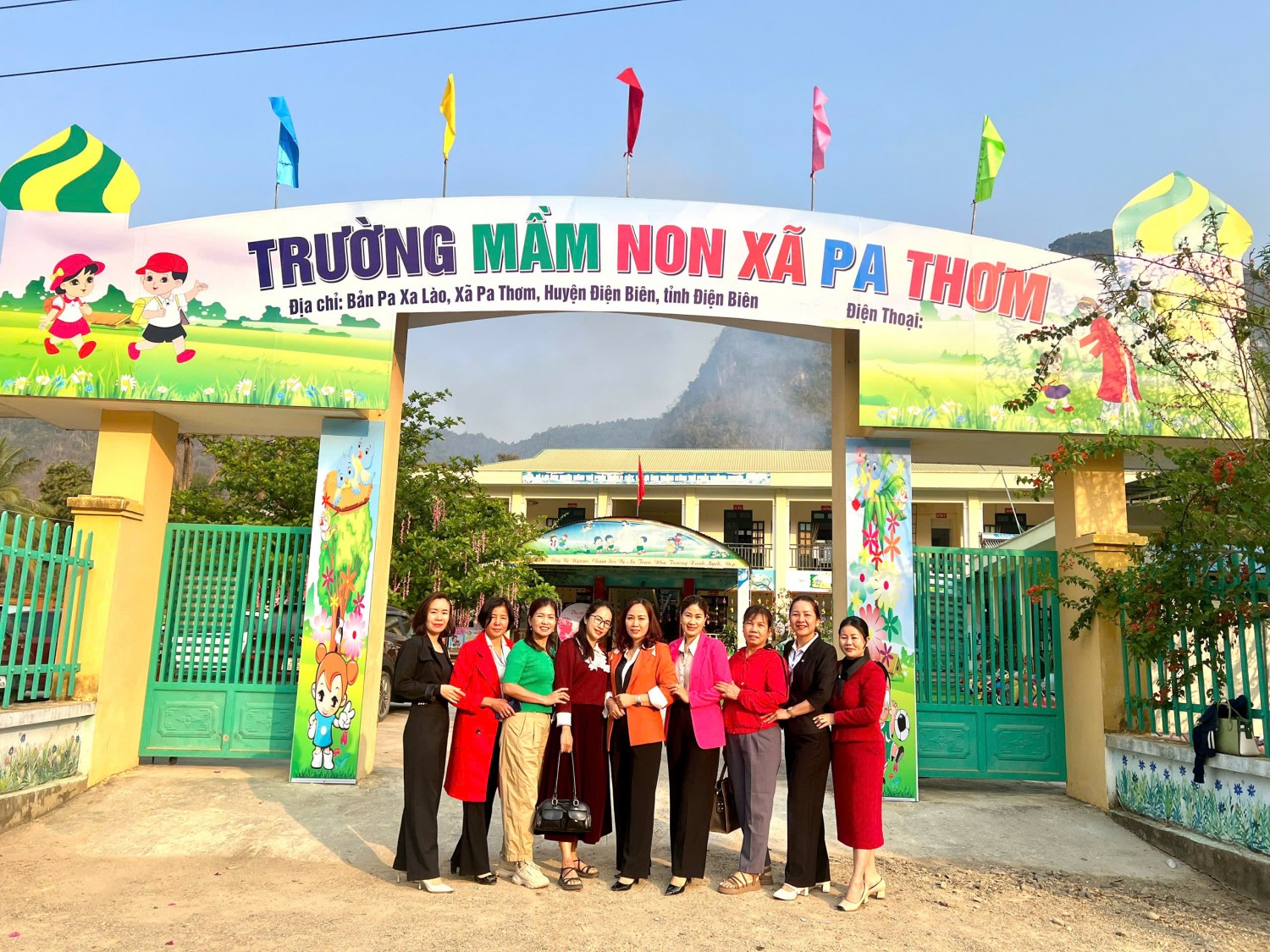 Giới thiệu về trường Mầm non Pa Thơm