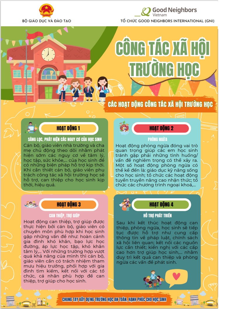 Công tác xã hội trường học